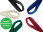 Preview: Recycled PET lanyard 16mm with safety lock and no-twist hook