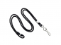 Preview: Lanyard 3mm round weave with safety lock metal swivel hook