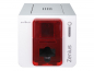 Preview: Evolis Zenius Expert Red ID Card Printer front
