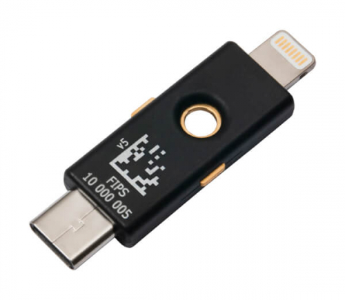Yubico YubiKey 5Ci FIPS Security Key USB-C Lightning 2
