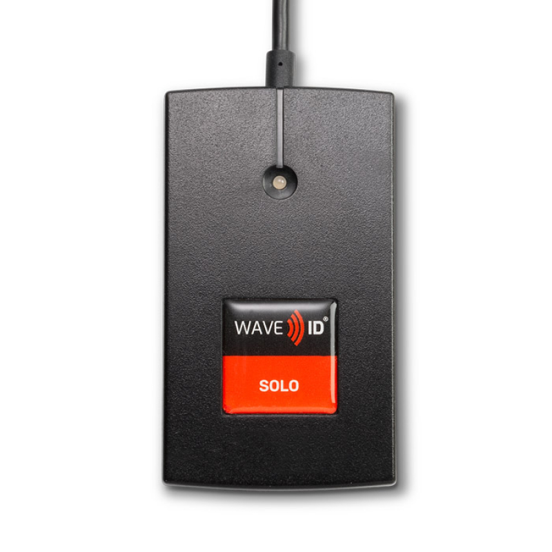 RDR-6081AK9 rf IDEAS WAVE ID Solo RFID Reader HID Prox 5V USB Power Tap RS-232