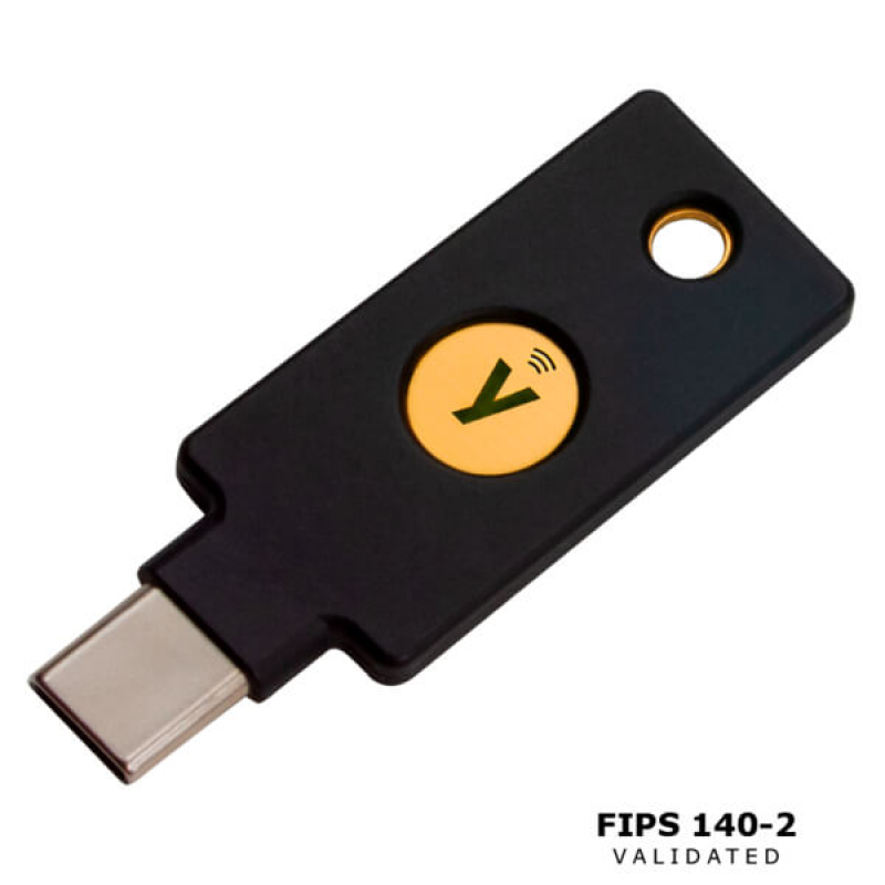 Yubico YubiKey 5C NFC FIPS Security Key USB-C 1