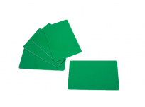 PVC Plastic Cards Blank Green 0.76 mm