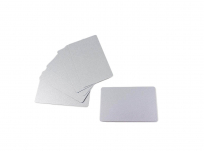 PVC Plastic Cards Blank Silver 0.76 mm